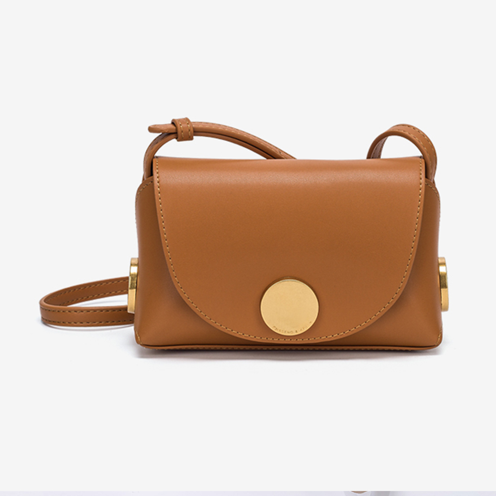 【CHASENG & KEITH】C&K2651 棕/黑 單肩 子母包(附防塵袋)