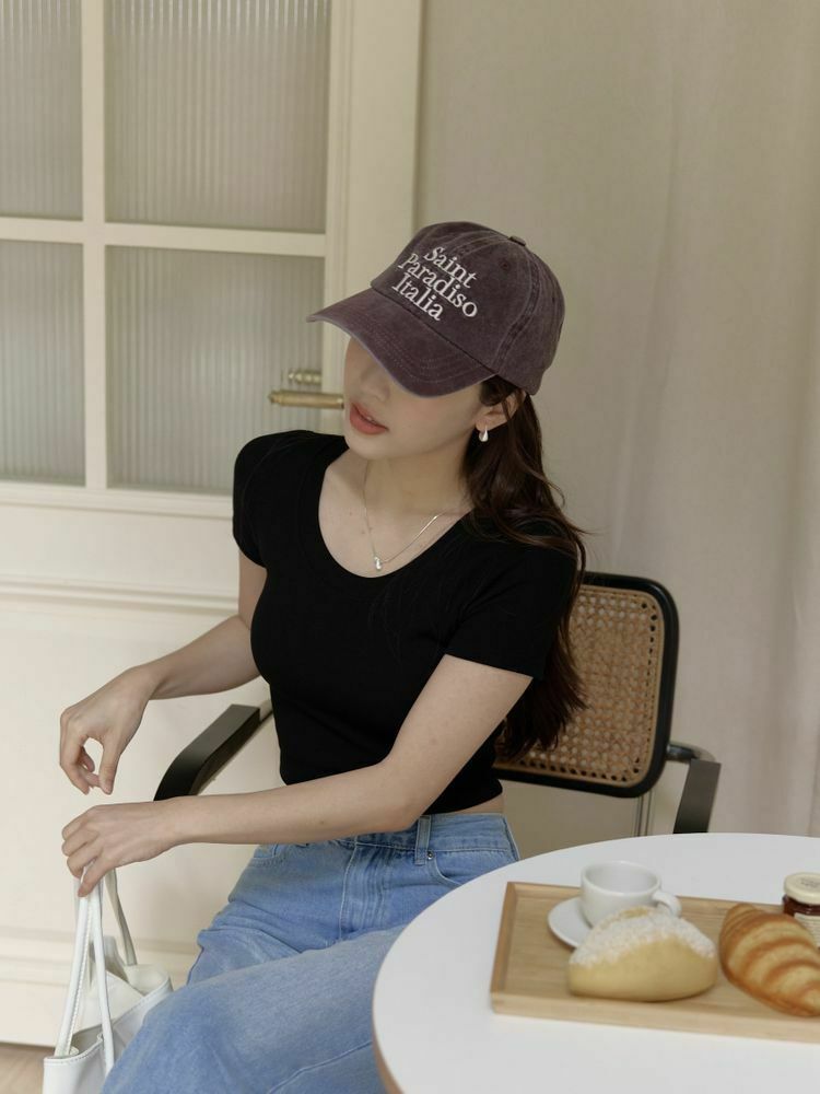 電繡Saint字母老帽