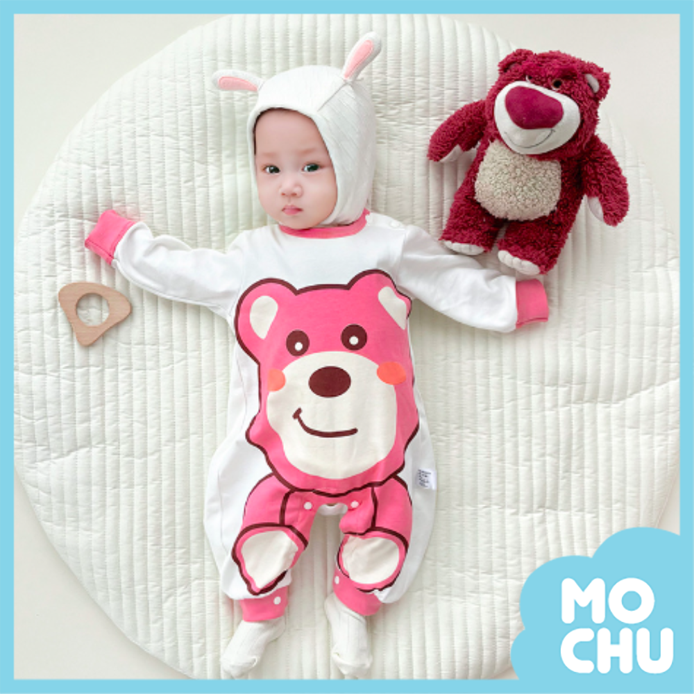 糖果熊長袖連身衣