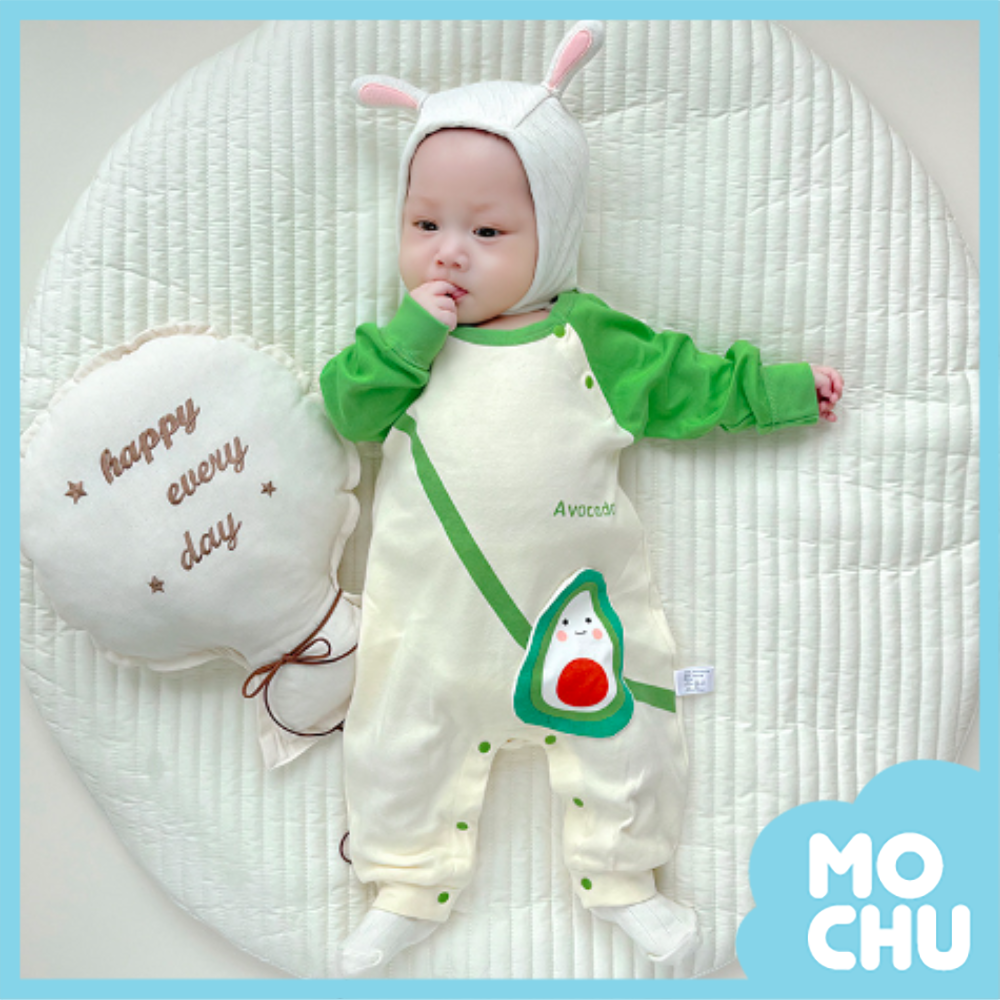 小牛油果長袖連身衣