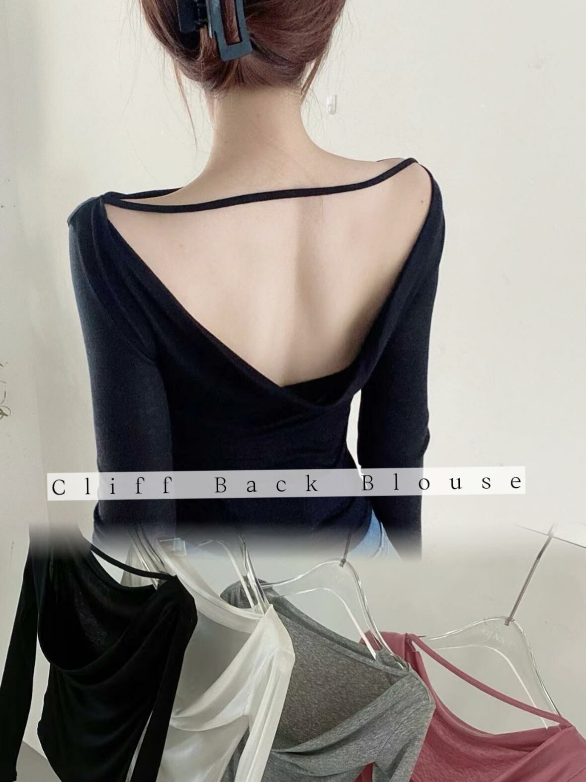 TOP#14452🤎懸崖後背上衣