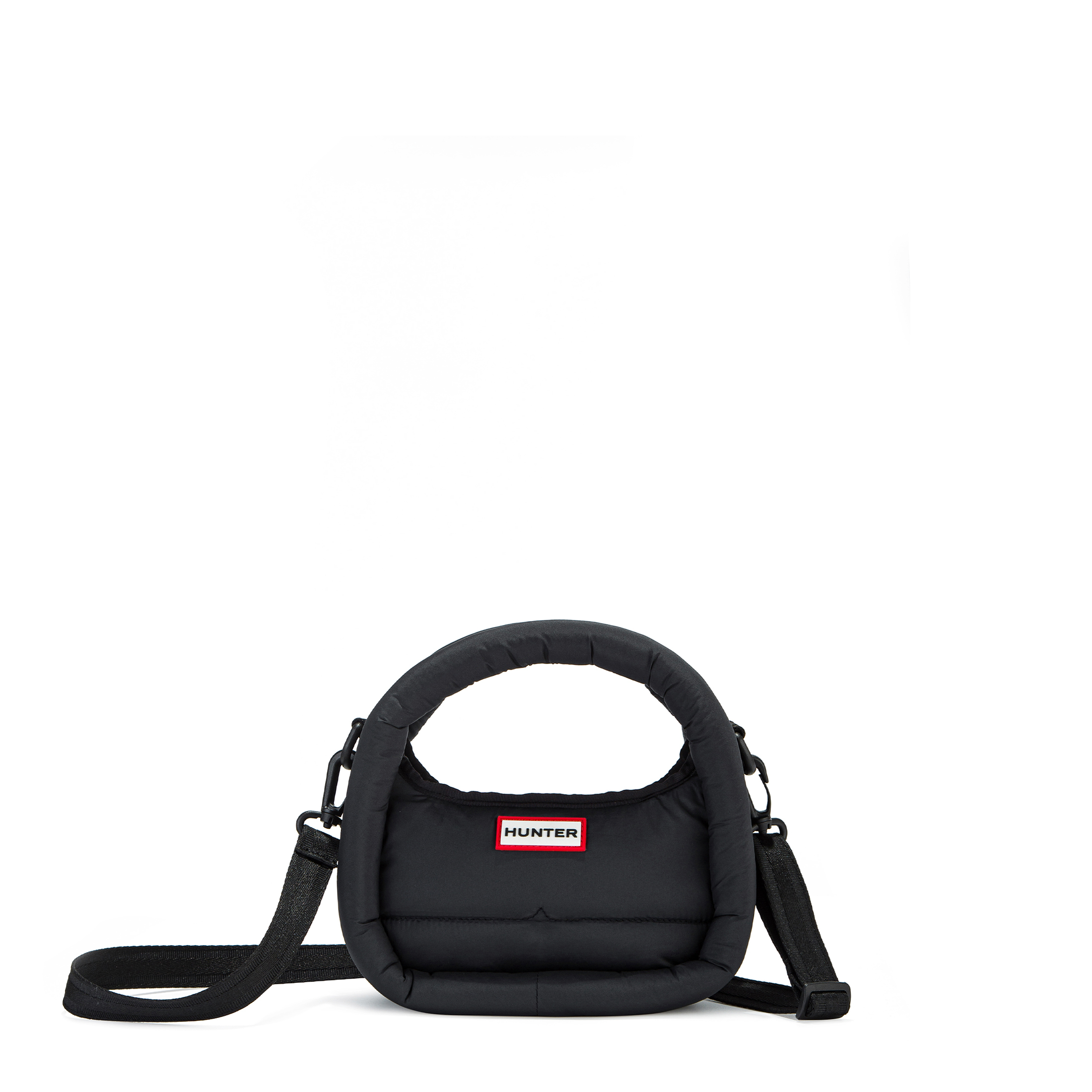 HUNTER] フレイムド パファー ミニ ホーボー FRAMED PUFFER MINI HOBO