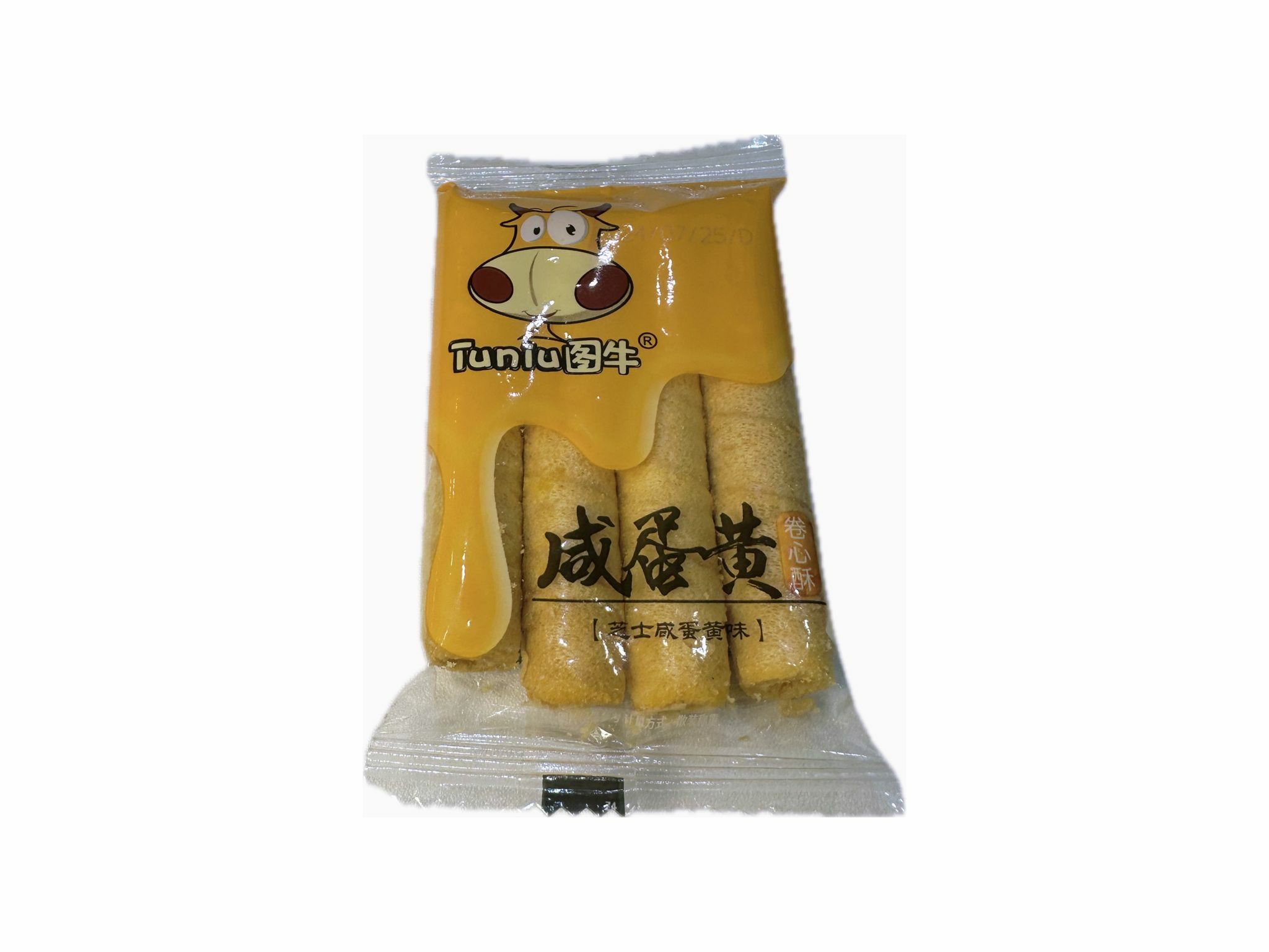 圖牛 芝士咸蛋黃卷心酥 5袋  (1袋4卷)