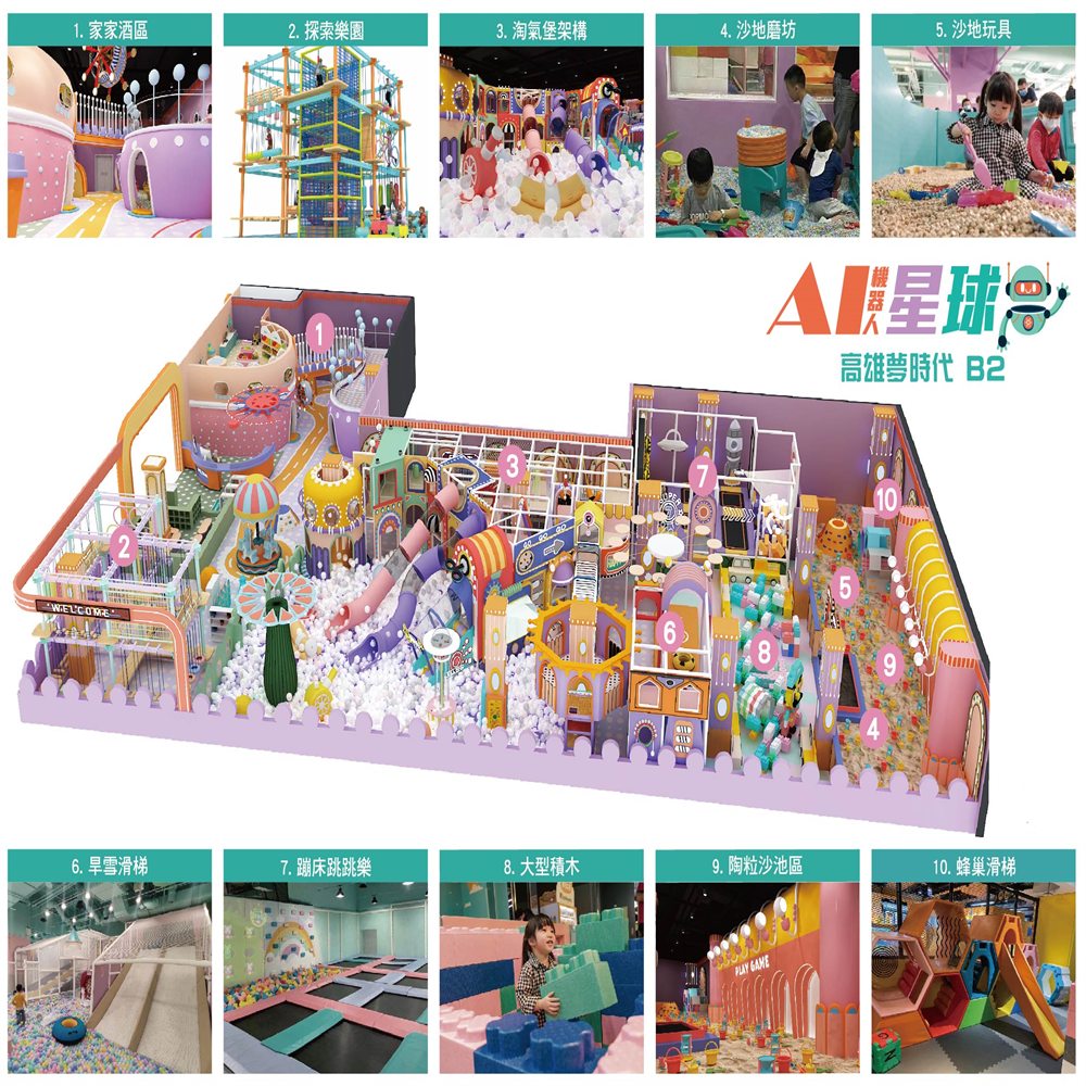 【高雄】統一夢時代B2【AI機器人星球】(追風奇幻島集團) 【2026/08/31】