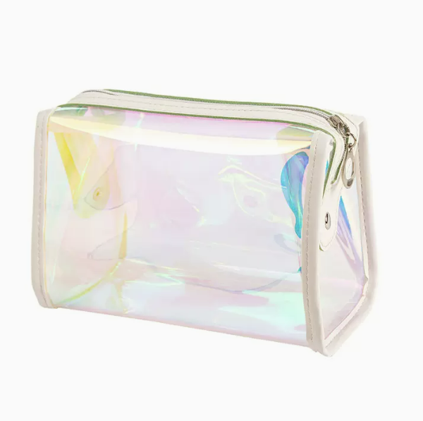 Hot push color waterproof travel cosmetic bag (white size: 18cm*12cm*9cm)