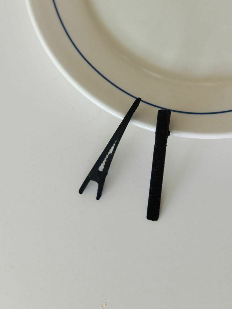 質感細絨髮夾(2入)