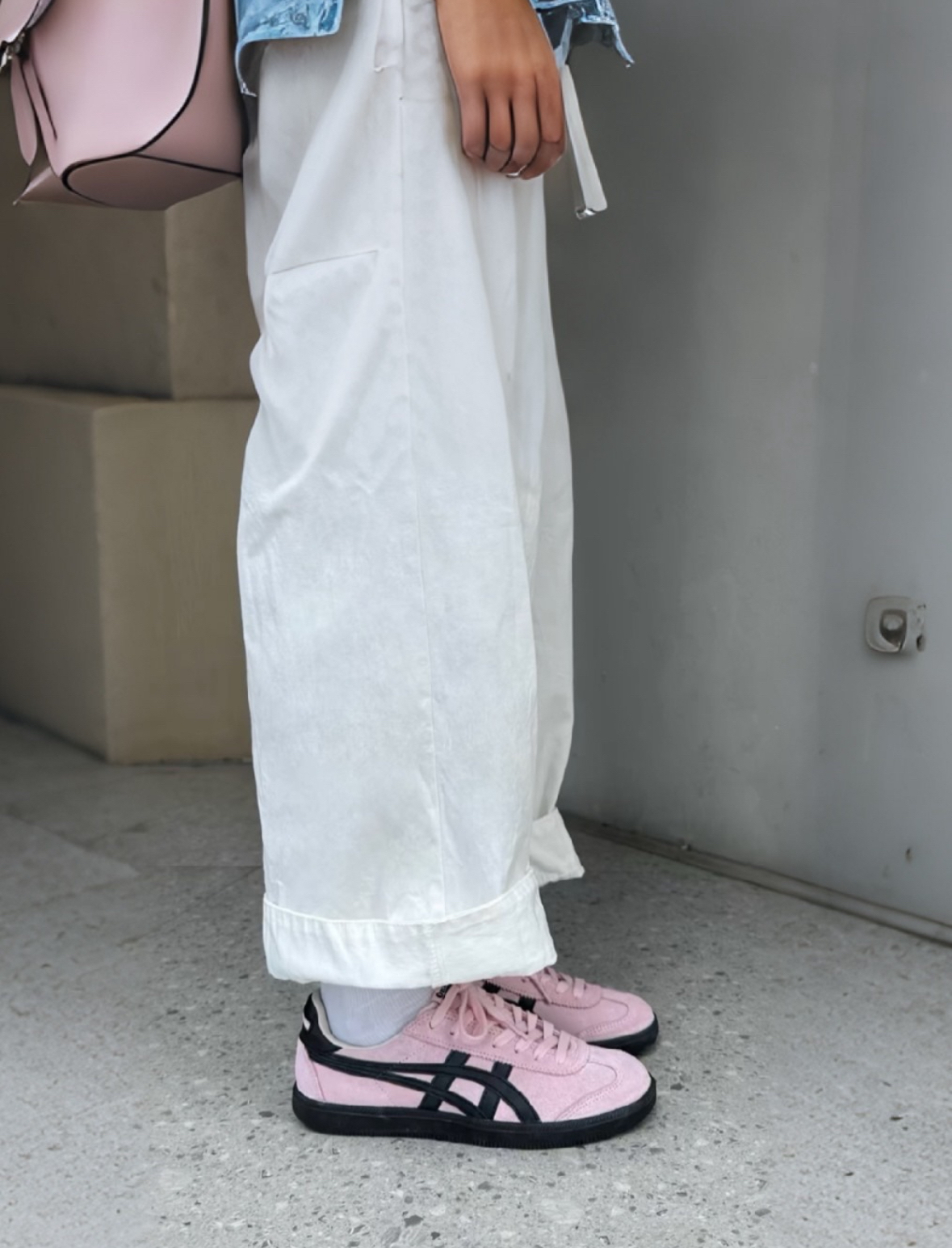 Onitsuka Tiger Tokuten 鬼塚虎 粉黑色 德訓鞋 1183A907-701/預購