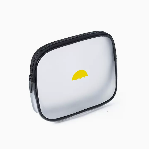 Popular matte waterproof portable travel cosmetic bag (triangle bag size 22cm*5cm*17cm)