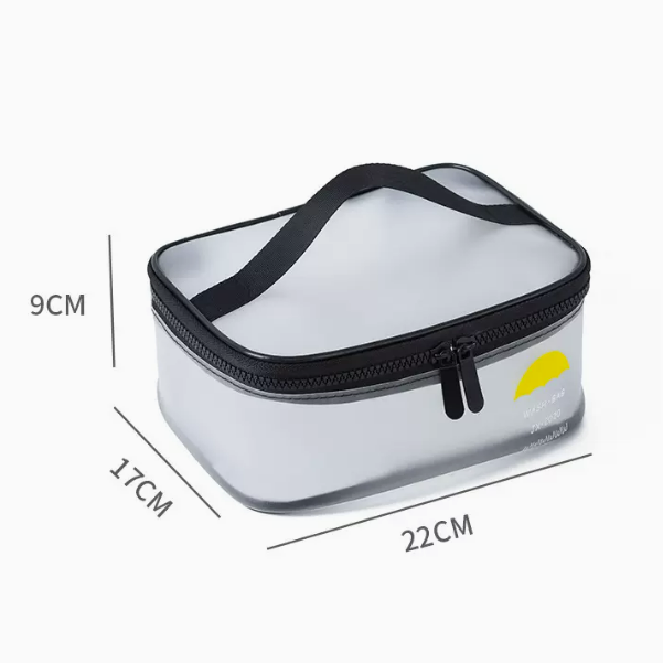 Popular matte waterproof portable travel cosmetic bag (square small size: 22cm*17cm*19cm)