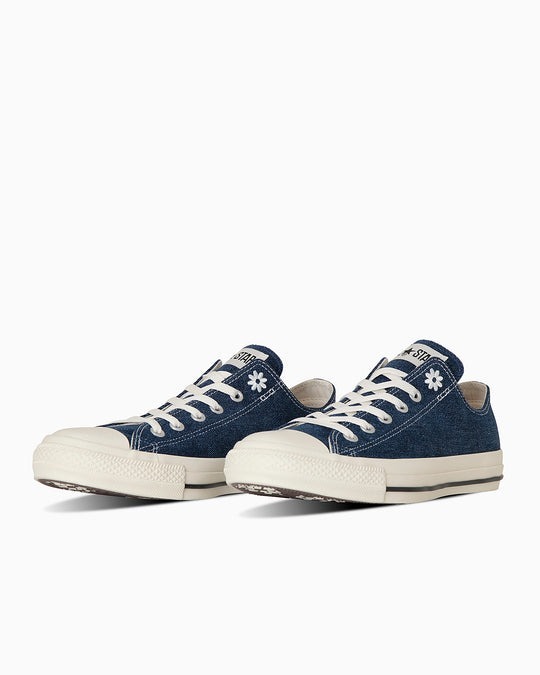 限時特價預購┃日本 CONVERSE ALL STAR DAISIES DM OX 牛仔 低筒 刺繡 雛菊 藍色