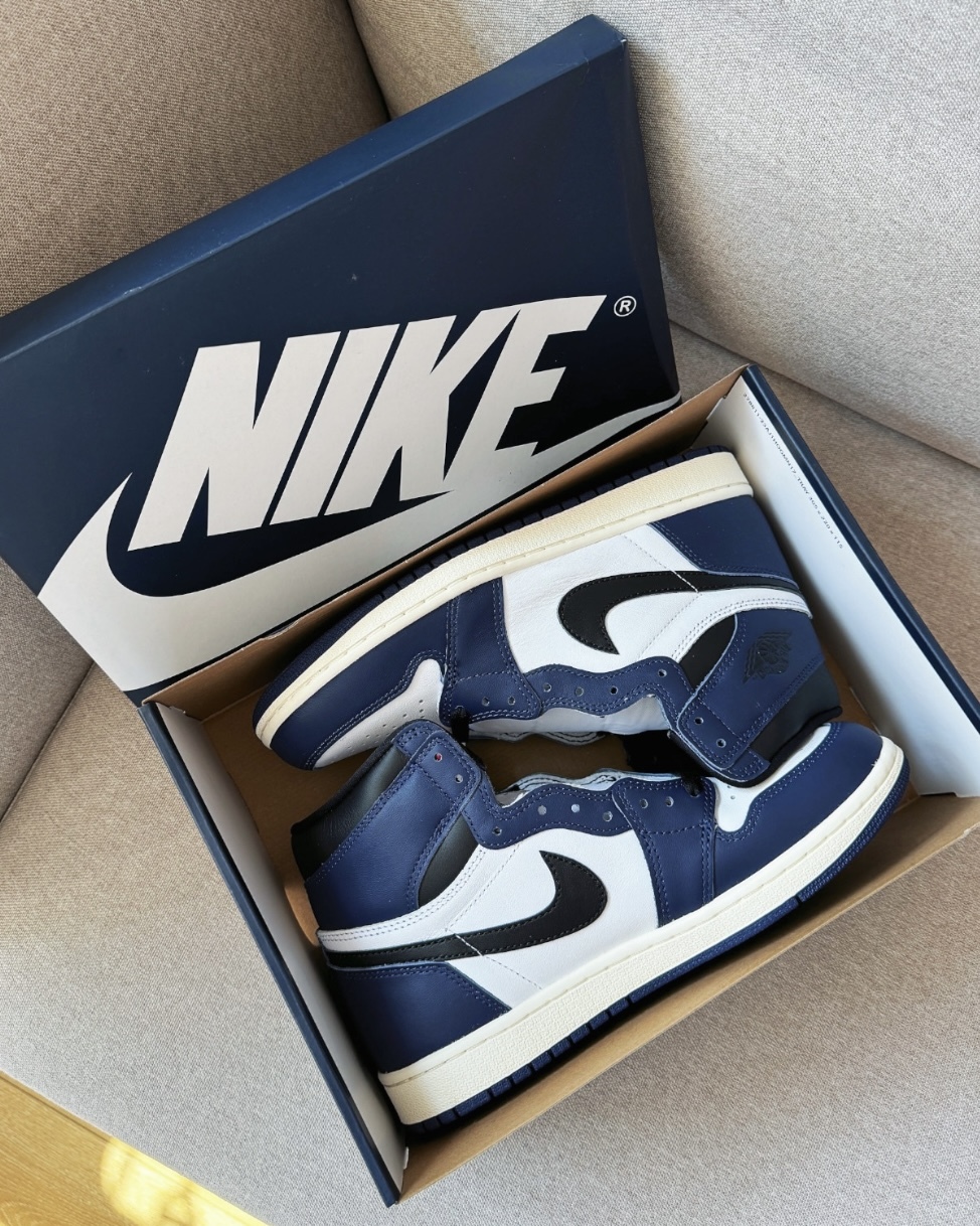 【現貨】Nike Air Jordan 1 AJ1 High OG Midnight Navy 高筒 藤原浩 平替款 午夜藍