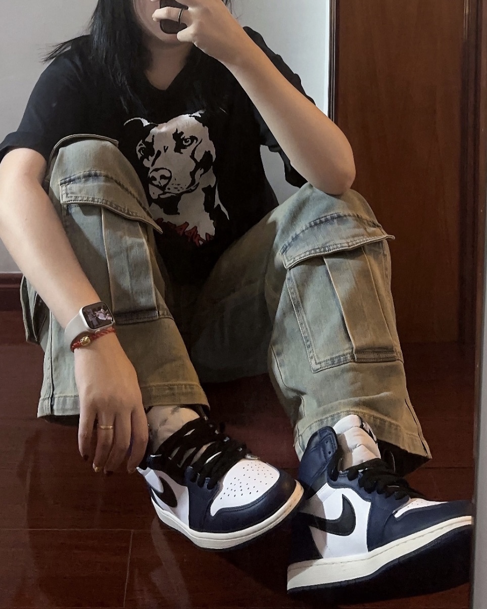 【現貨】Nike Air Jordan 1 AJ1 High OG Midnight Navy 高筒 藤原浩 平替款 午夜藍