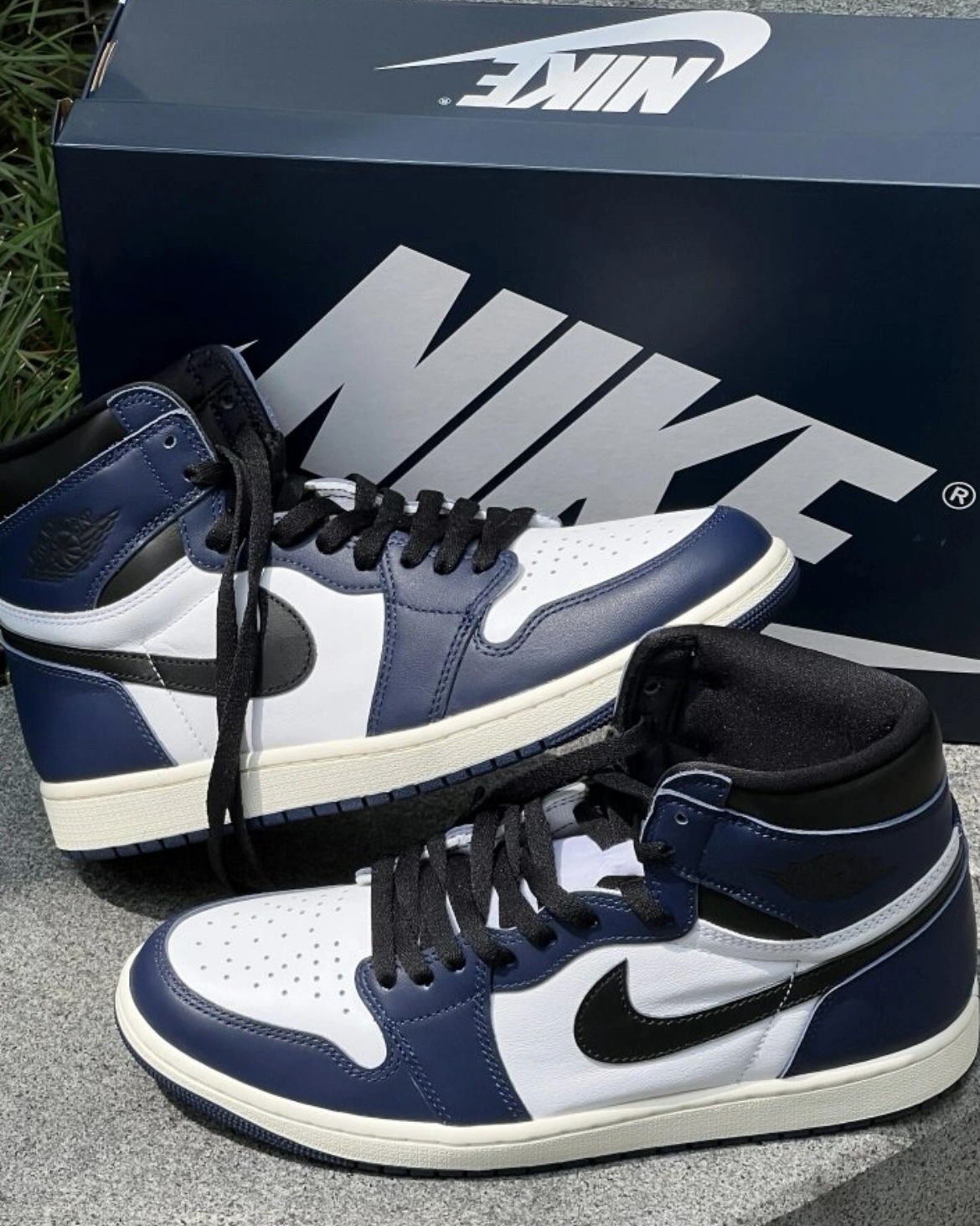 【現貨】Nike Air Jordan 1 AJ1 High OG Midnight Navy 高筒 藤原浩 平替款 午夜藍