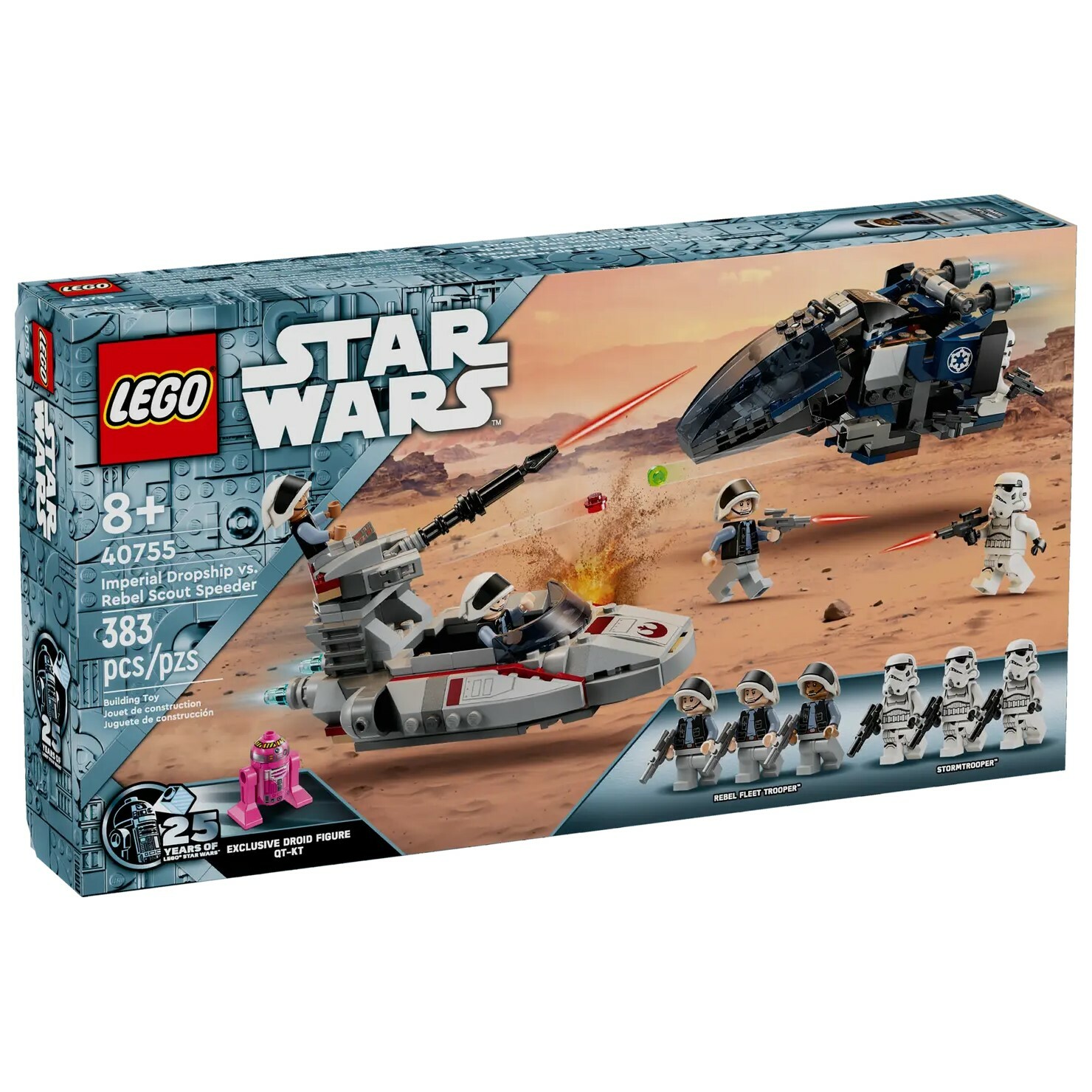40755 - Imperial Dropship vs. Rebel Scout Speeder