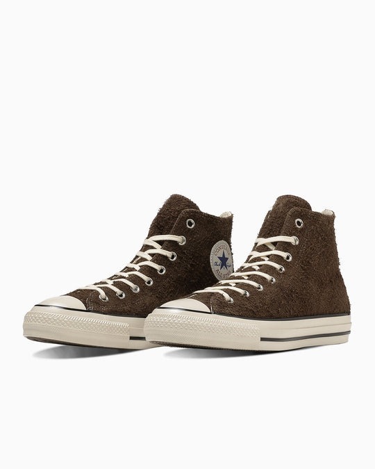 限時特價預購┃日本 CONVERSE SUEDE ALL STAR US HI 麂皮 毛毛 高筒 棕色 泰迪熊