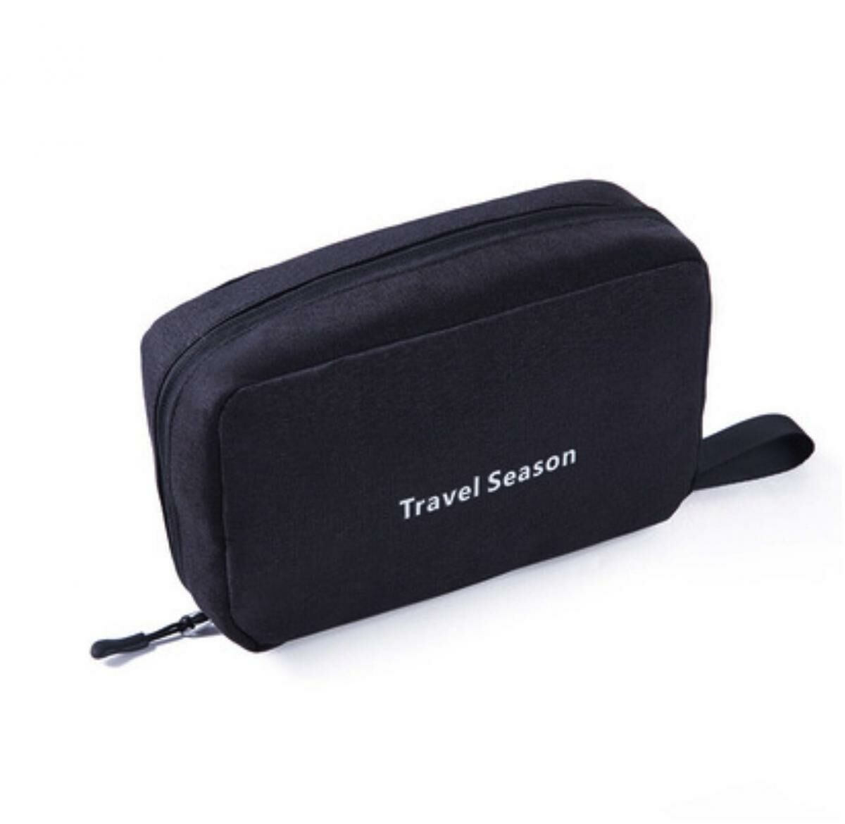 Popular multi-functional portable cosmetic bag (black size: 23cm*15cm*9cm)