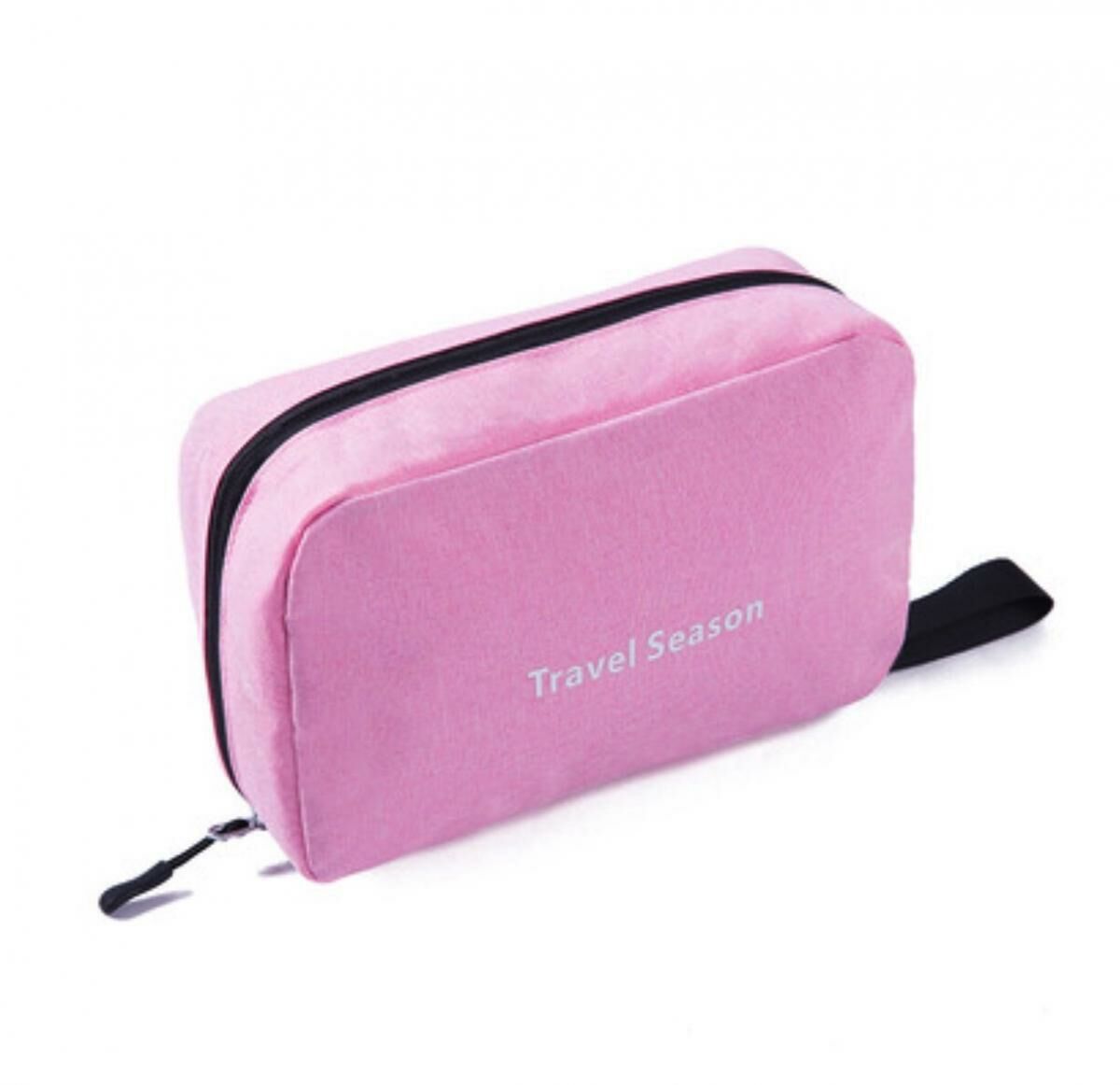 Popular multi-functional portable cosmetic bag (pink size: 23cm*15cm*9cm)