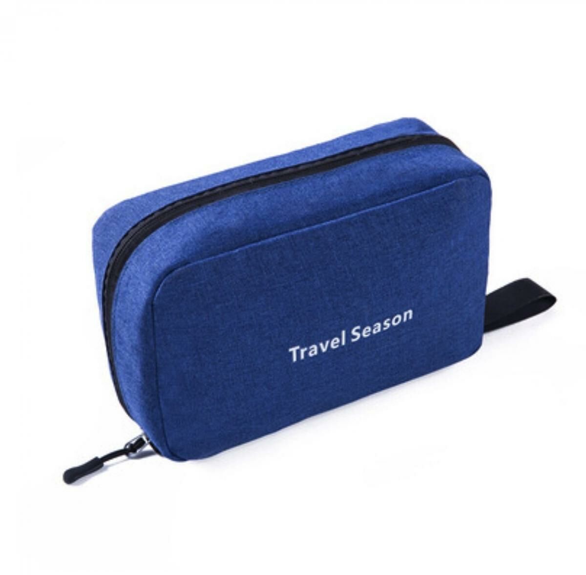 Popular multi-functional portable cosmetic bag (dark blue size: 23cm*15cm*9cm)