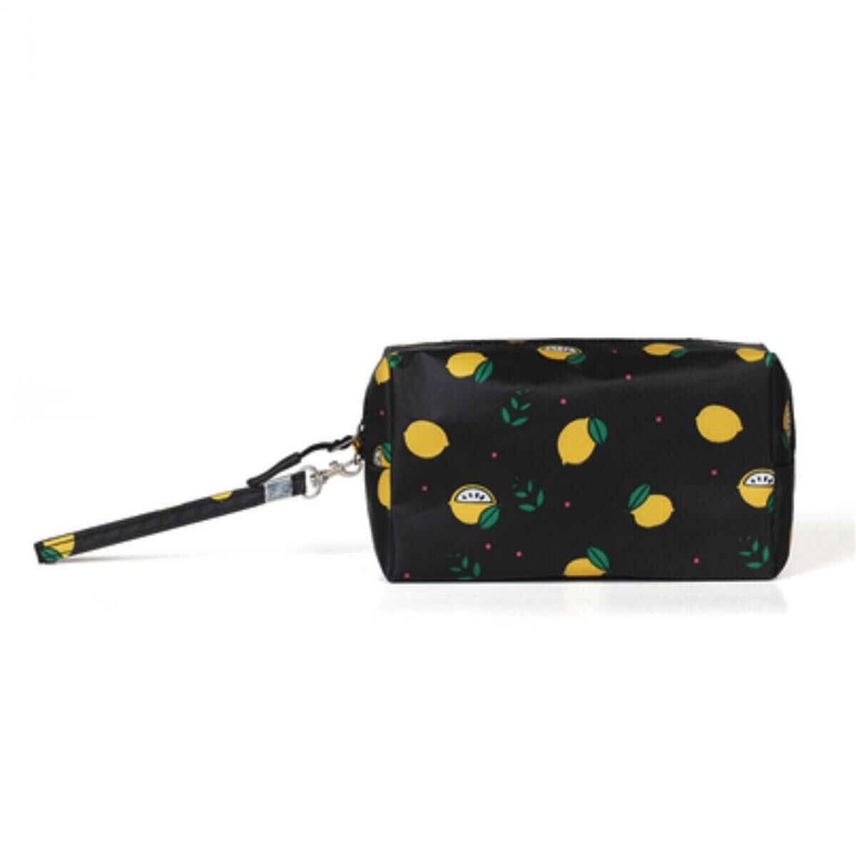 Popular Portable Large Capacity Travel Cosmetic Bag (Black Lemon Size: 18cm*10cm*7cm)