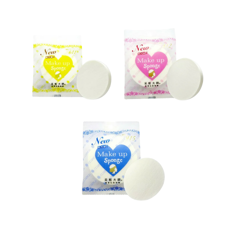 采粧海綿(釆粧大師)化妝海棉 單入裝