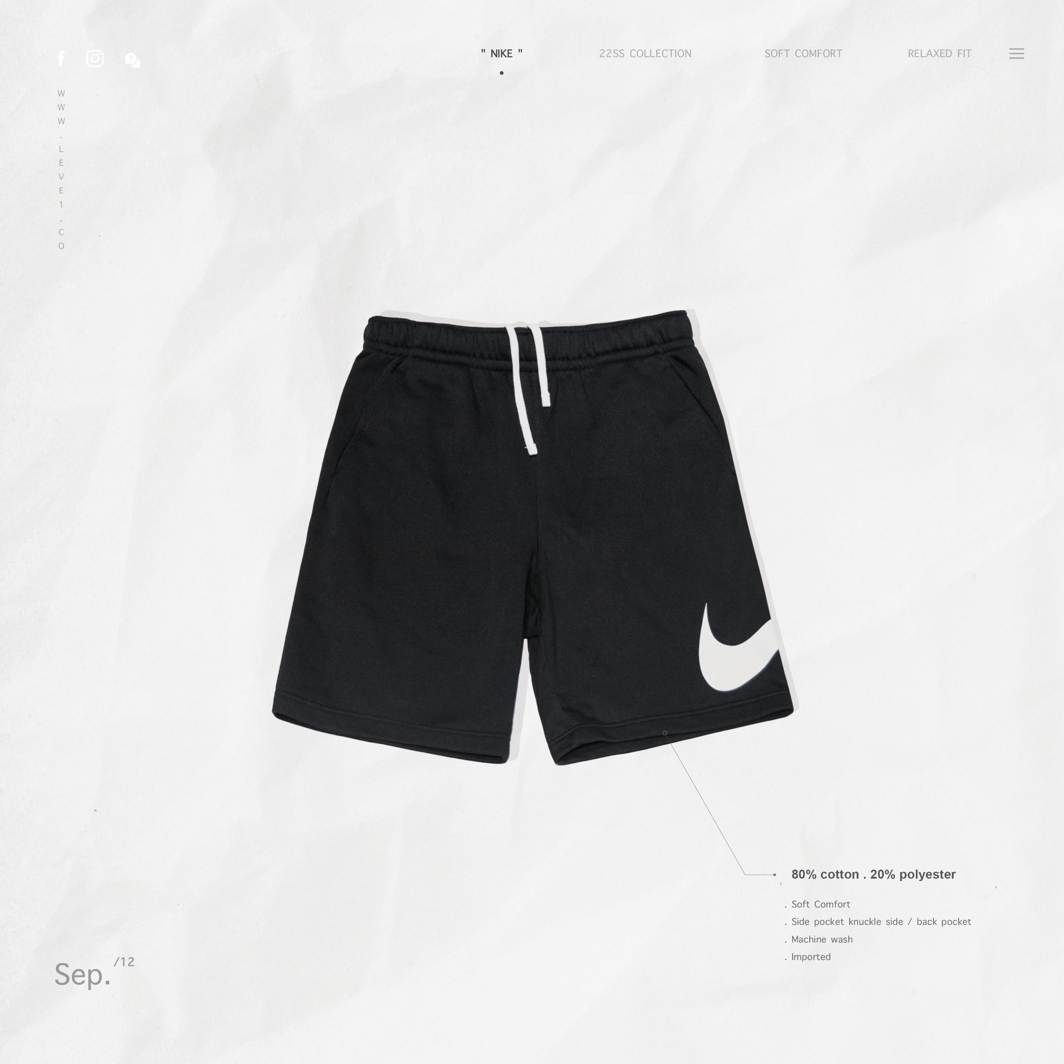 NIKE - Sportswear Club Men's Shorts " BV2721-010 "