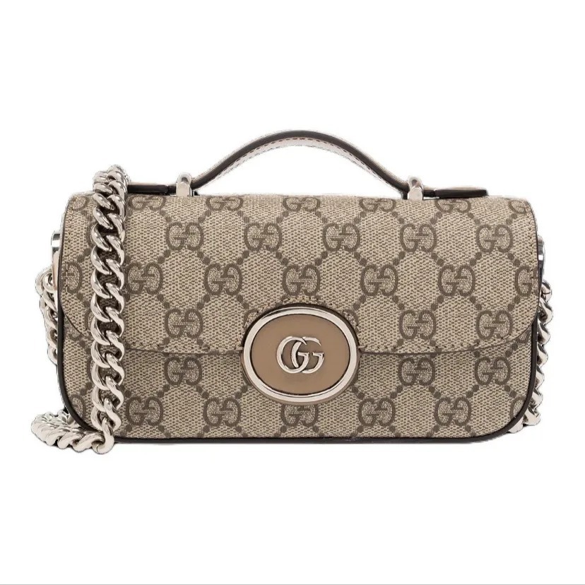GUCCI Petite GG 帆布 迷你 手袋