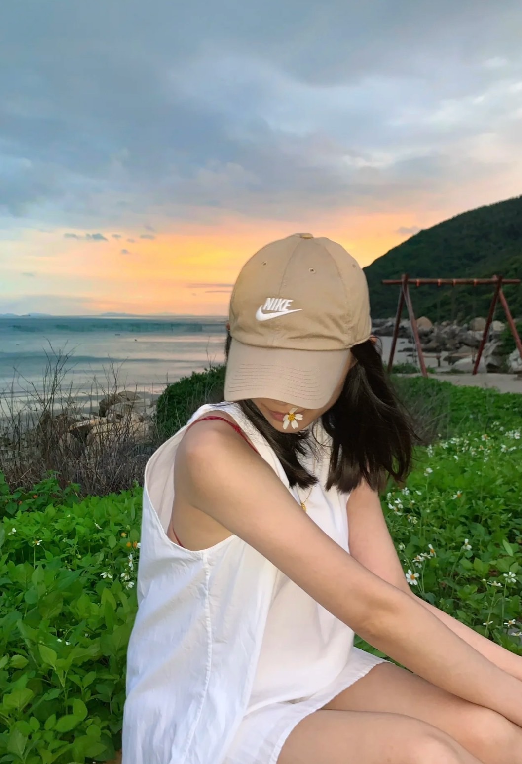 NIKE CAP 刺繡 老帽 黑/奶茶 (FB5368011/FB5368247)