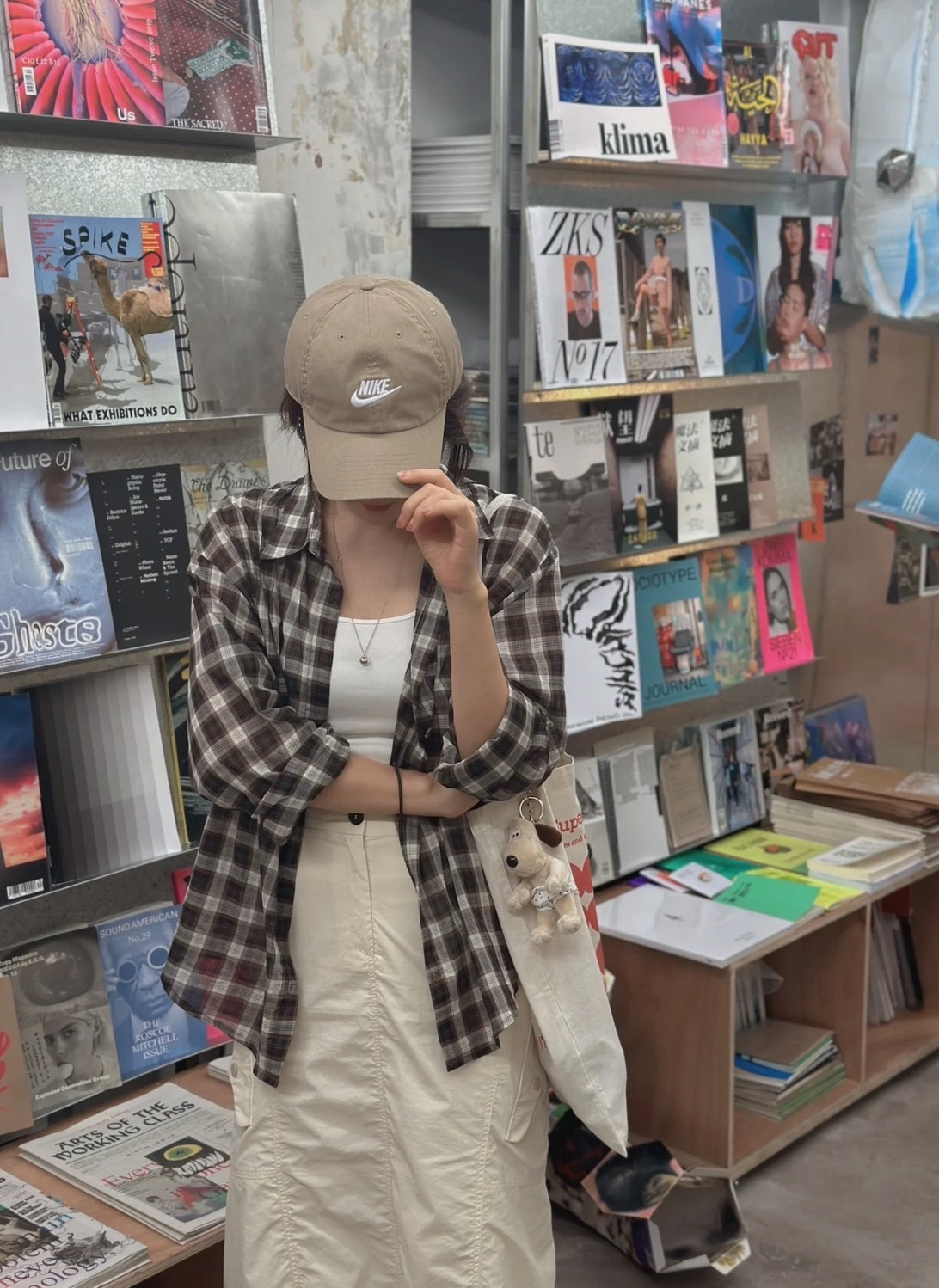 NIKE CAP 刺繡 老帽 黑/奶茶 (FB5368011/FB5368247)