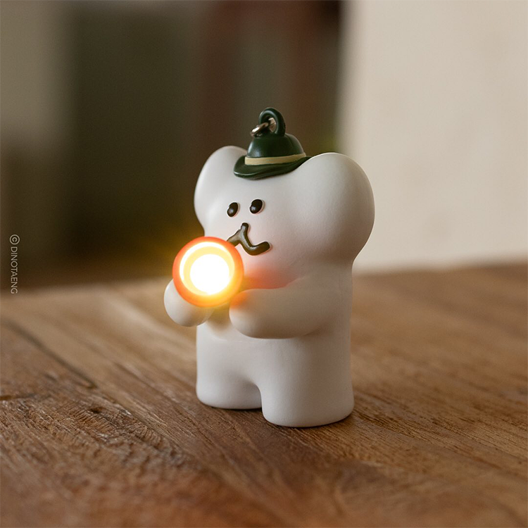【Dinotaeng】BOBO Mini Flash Keyring 手電筒鑰匙圈