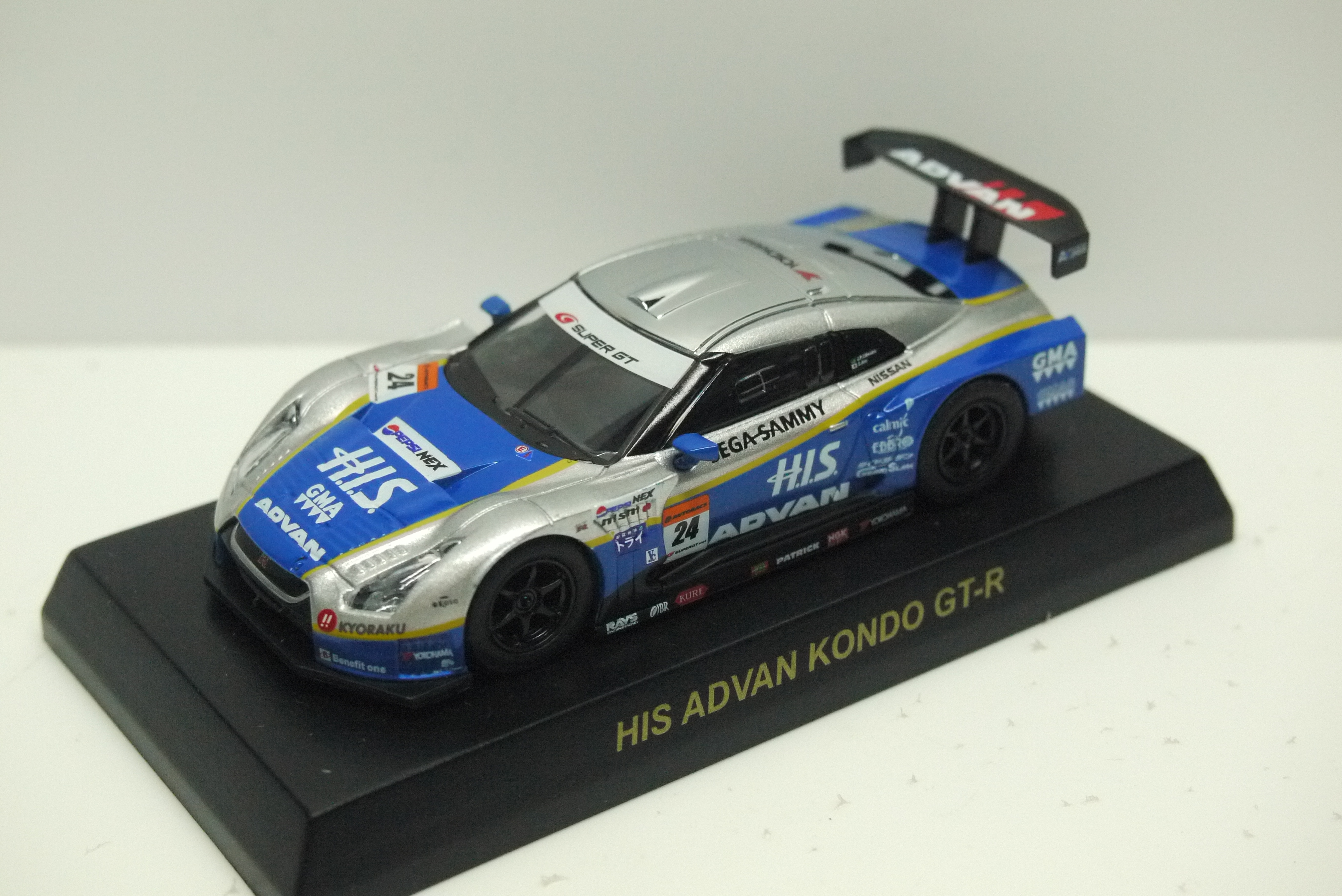 Kyosho HIS Advan KONDO GT-R #24