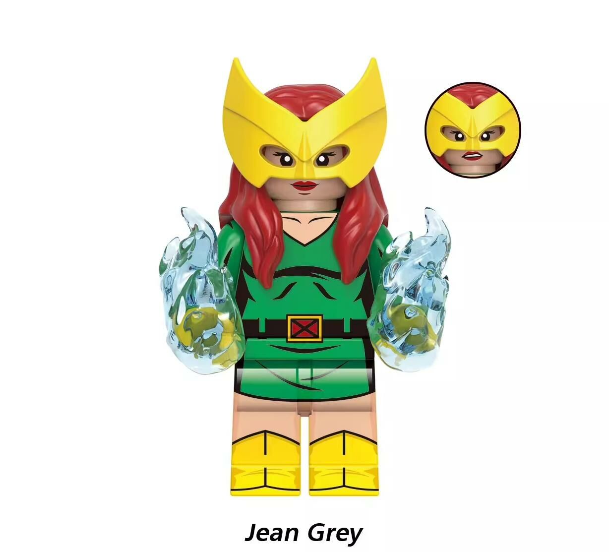 Jean Grey X-Men DC Super Heroes Custom Minifigs Minifigures Fit Lego GH0554