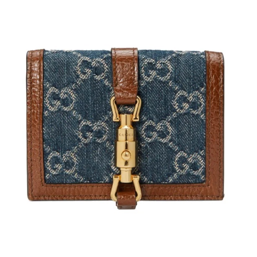 GUCCI Jackie 1961 鎖扣銀包