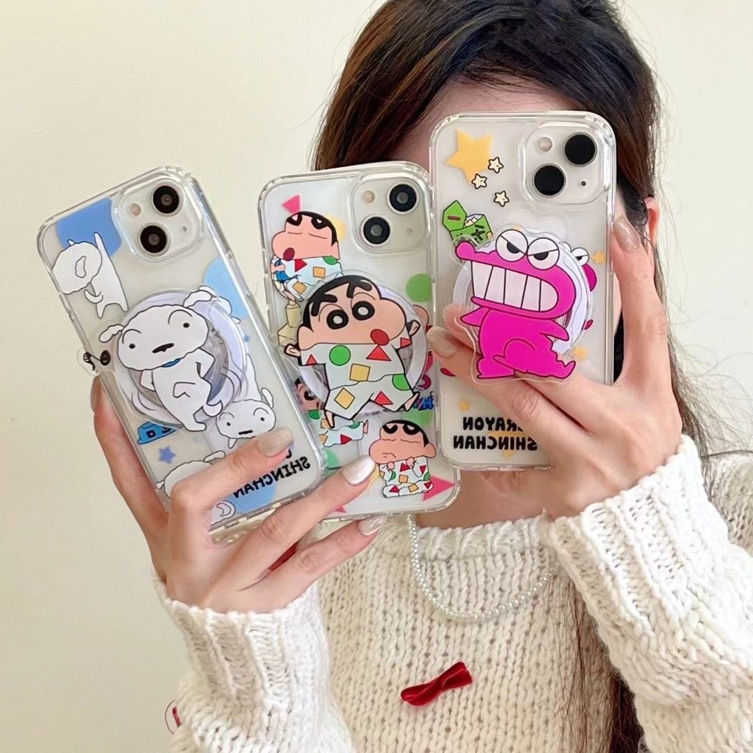 蠟筆小新手機殼+磁吸支架