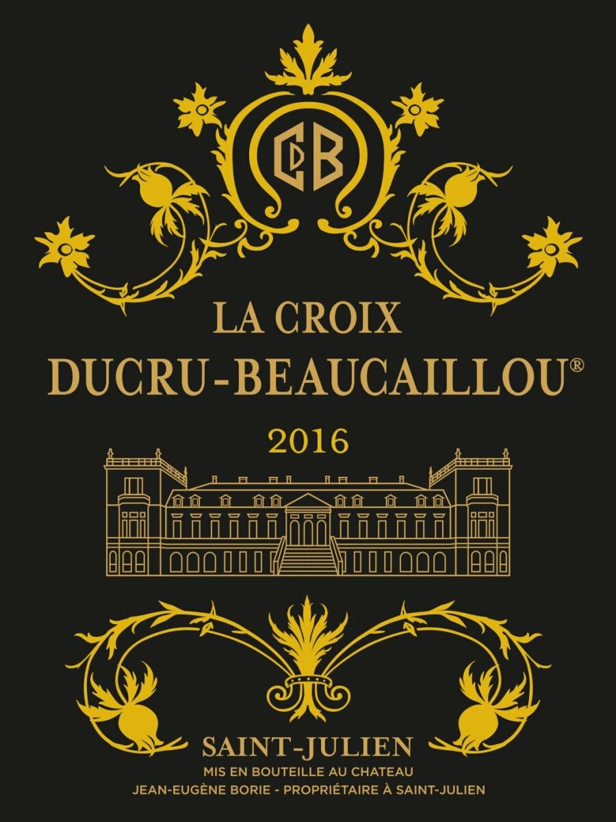 La Croix de Beaucaillou 2016 (RP92)