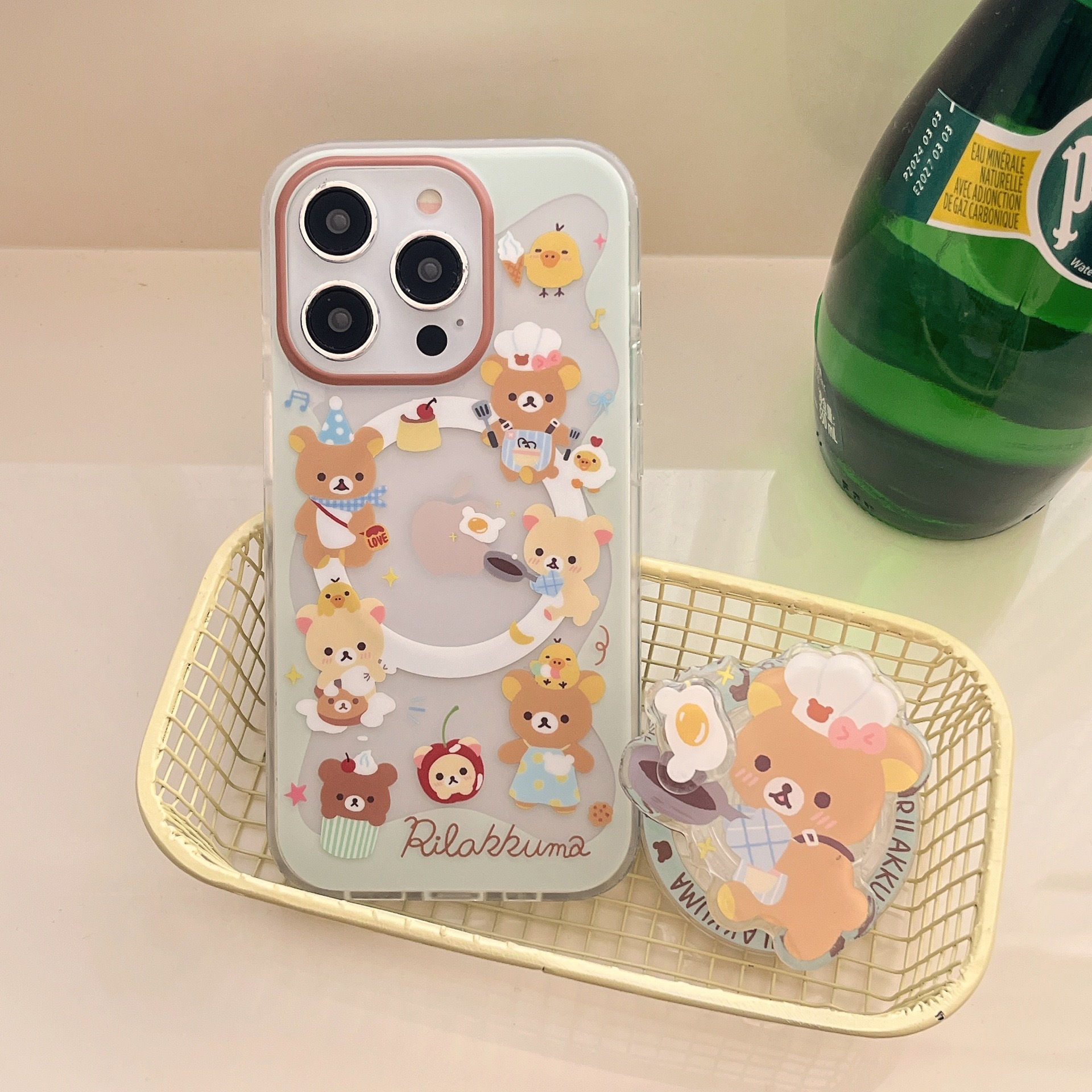 Rilakkuma2手機殼+磁吸支架