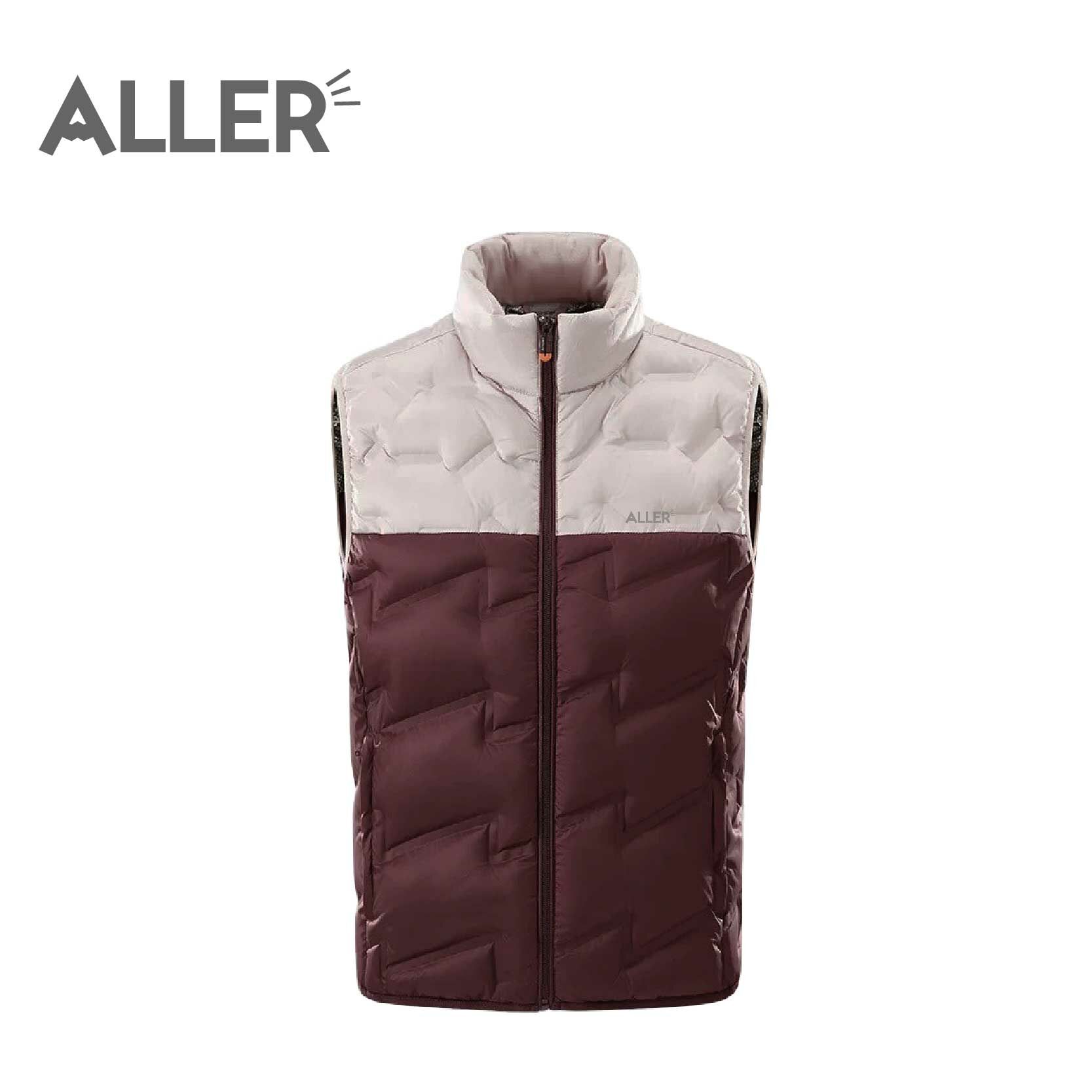 ALLER 蓄熱羽絨背心 女款 (4色) 羽絨/防風/柔軟/輕量保暖/戶外休閒 00AL79898