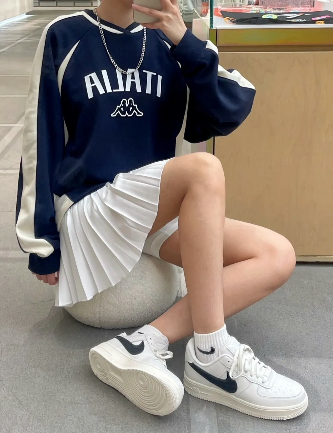 <現貨> Nike Air Force "Water Resistant Upper" 防潑水 奶油白 小AMBUSH FV1182001