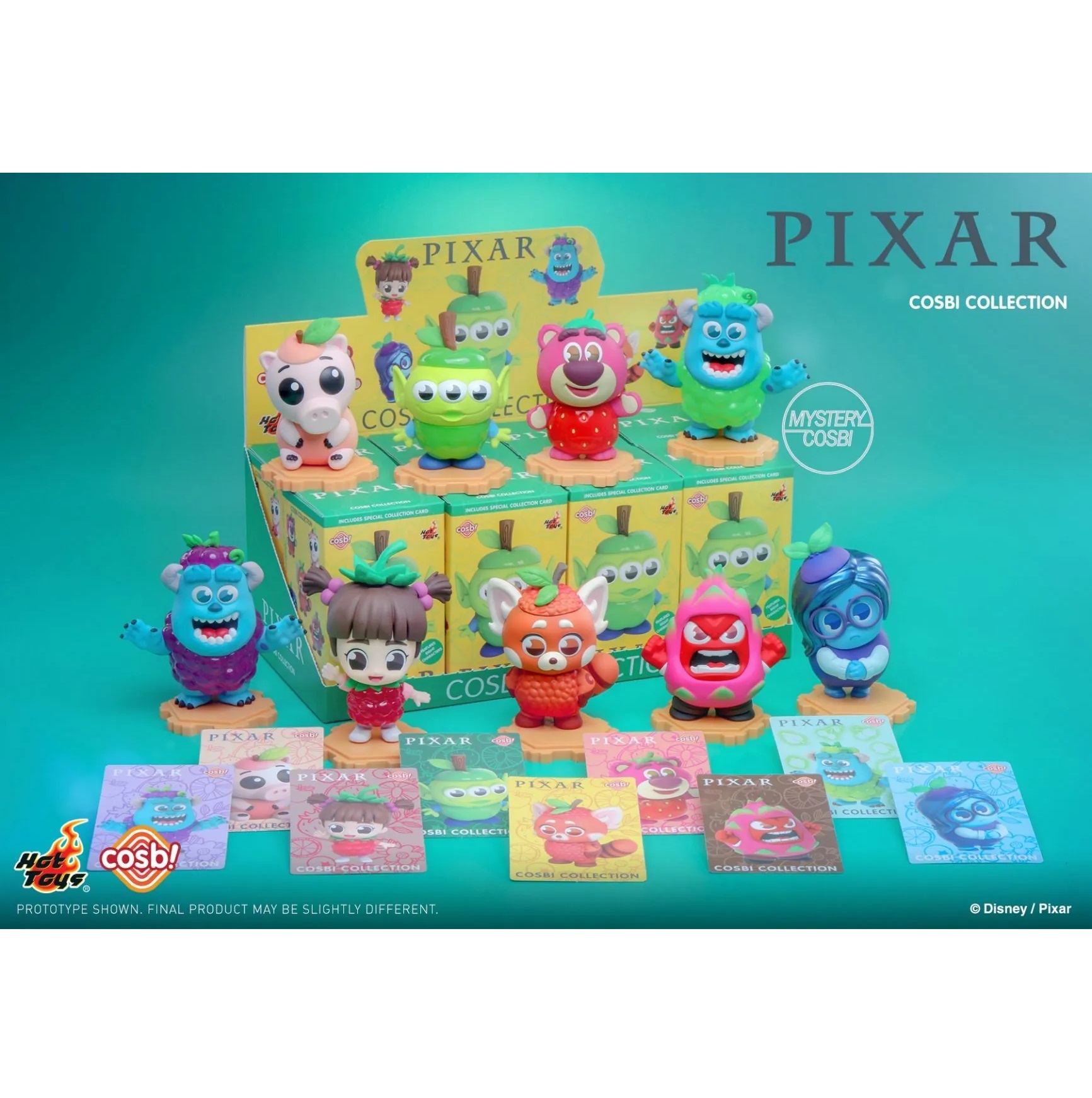 Hot Toys Cosbi CBX123 皮克斯系列第2彈 水果變裝盒玩 盲盒(全8款)