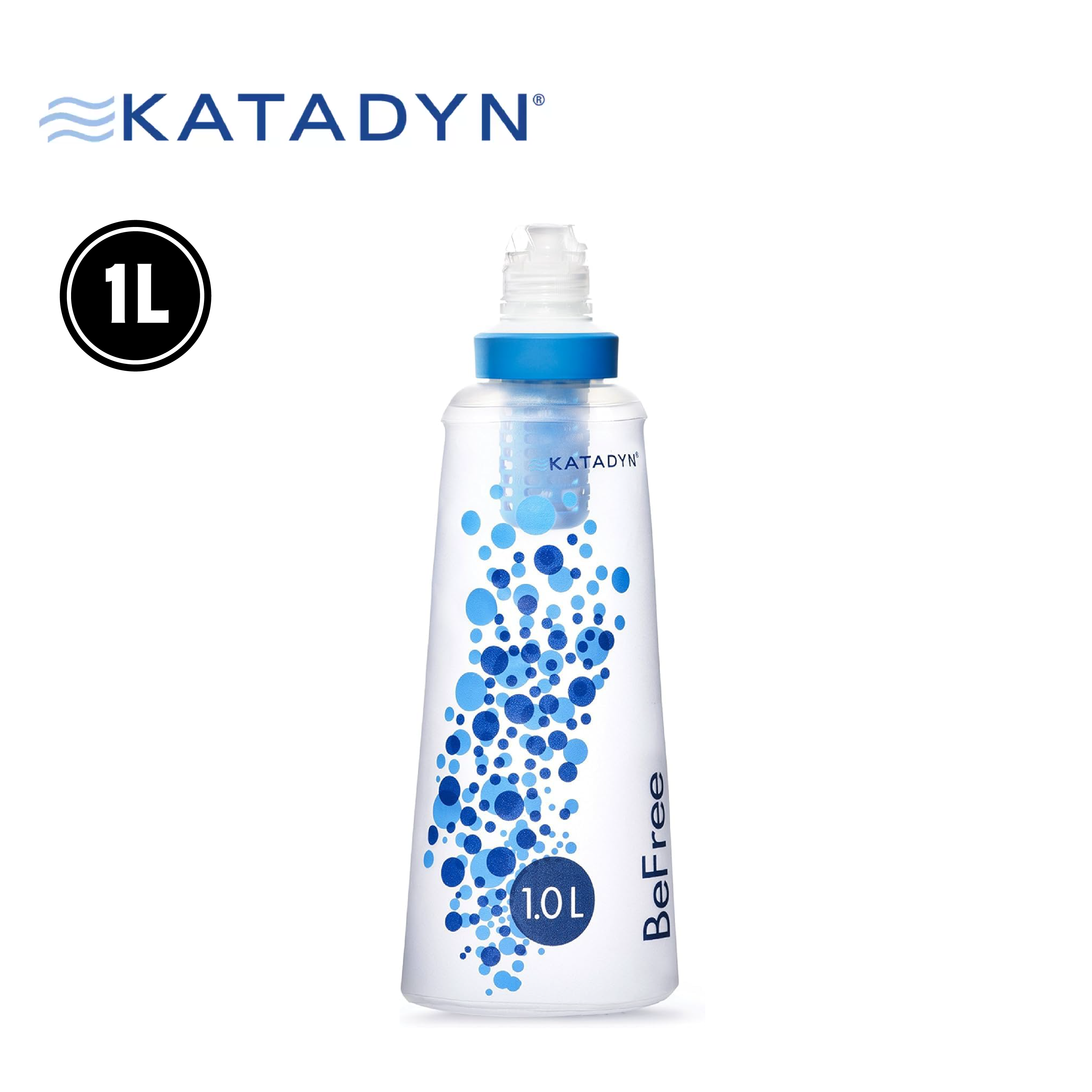 KATADYN 瑞士 BEFREE 個人隨身濾水器 (1L) 不含雙酚A/登山/野跑/露營 59KD8018007