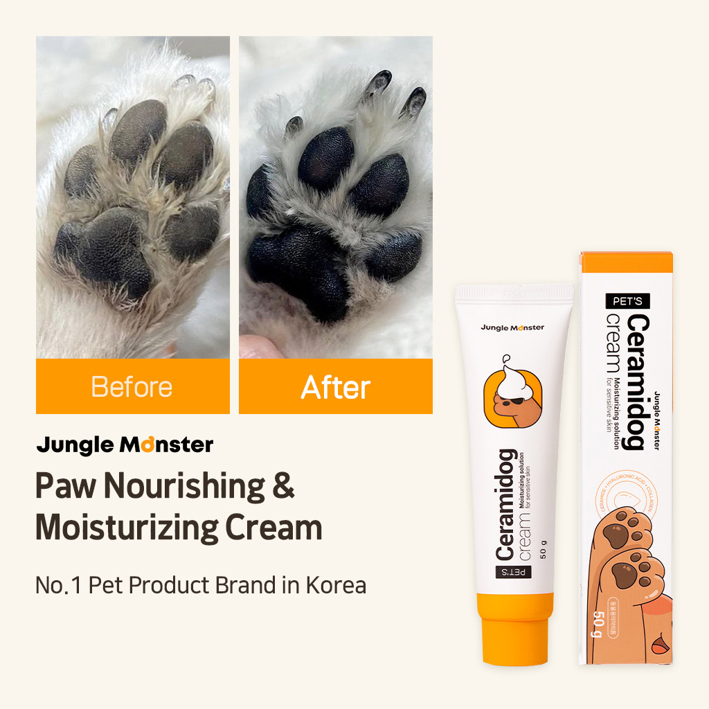 Jungle Monster Ceramidog寵物嫩掌霜保濕軟膏50克（貓狗適用）