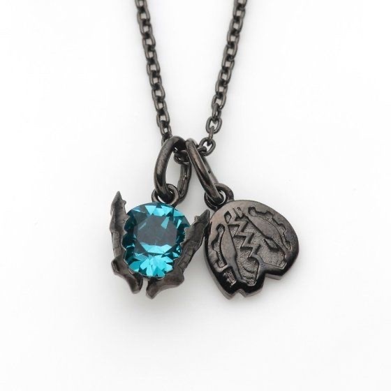 217769 Pbandai 預訂 2024/12月 仮面ライダービルド　SILVER925　ネックレス（仮面ライダーローグver.）