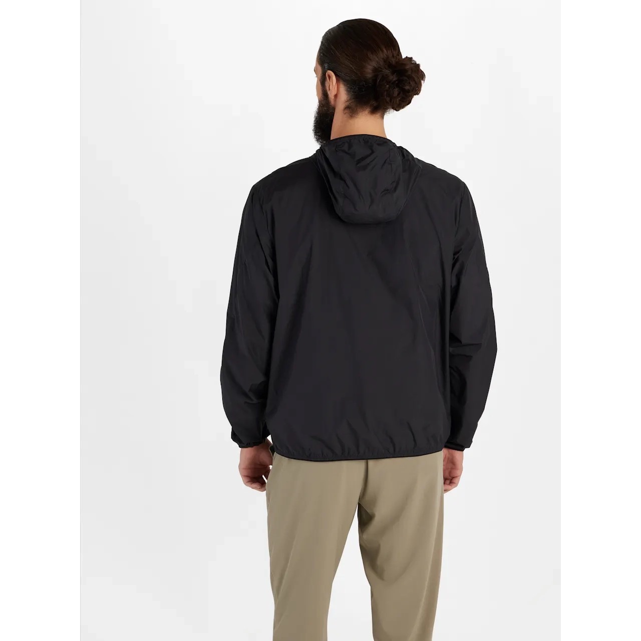 Marmot Men's Superalloy Bio Wind Jacket 男款 極輕量防風連帽外套 M15379-0001 Black [HappyOutdoor]