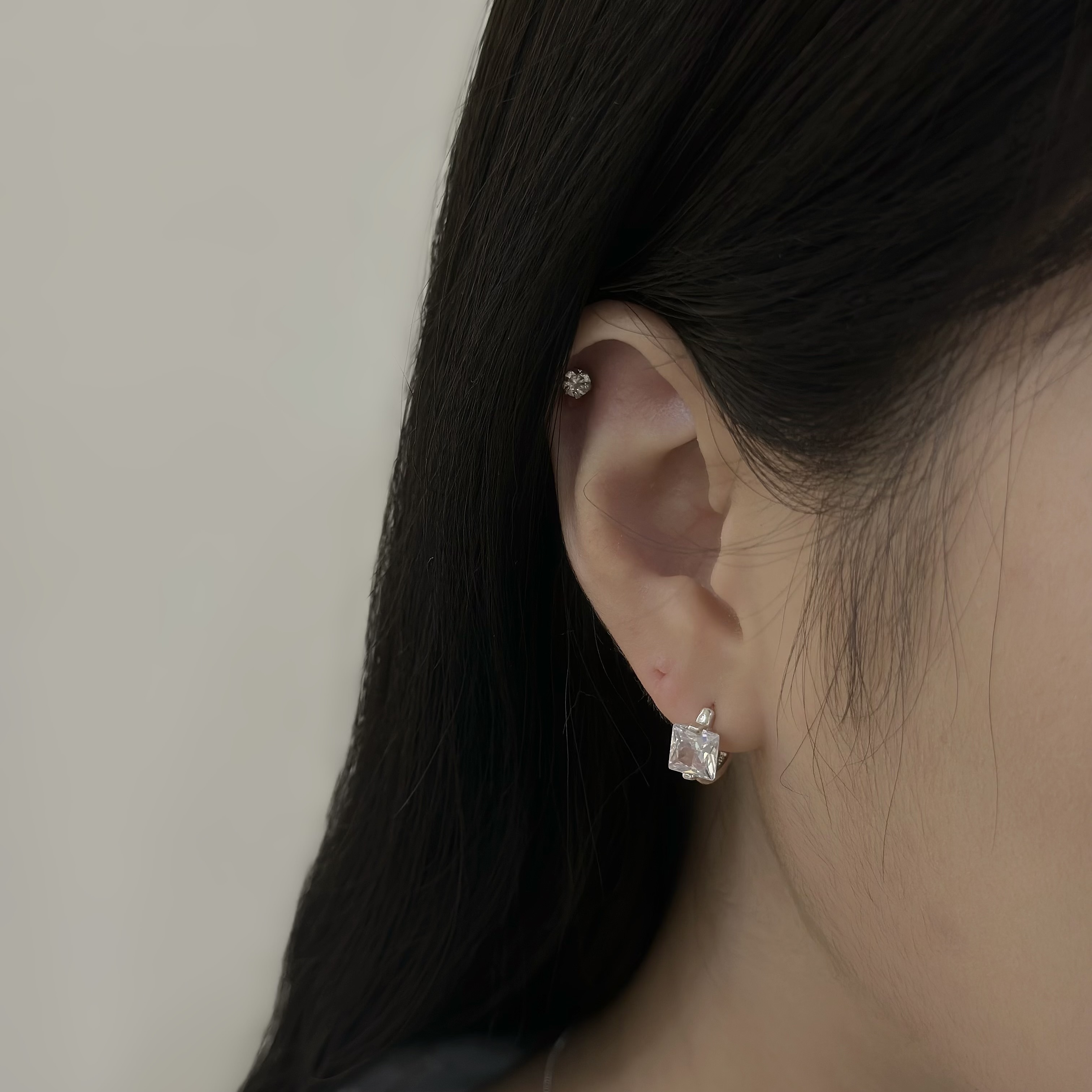 Z33方鑽純銀易扣