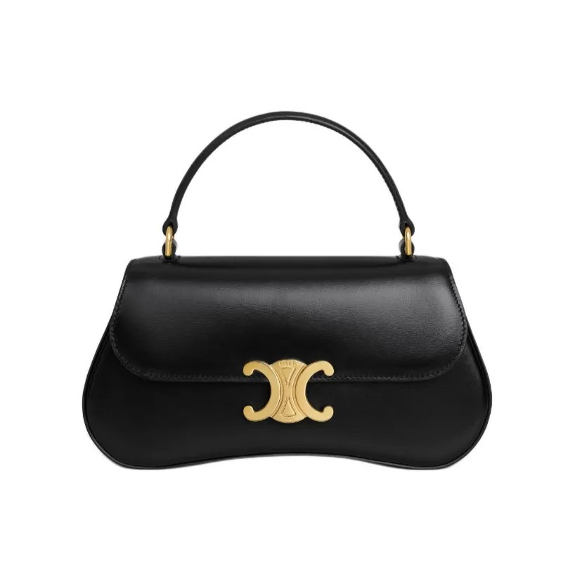 CELINE Teen Lola 亮澤牛皮革手袋