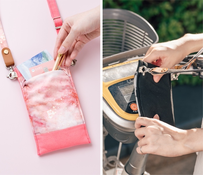 前置口袋設計,可收納小物