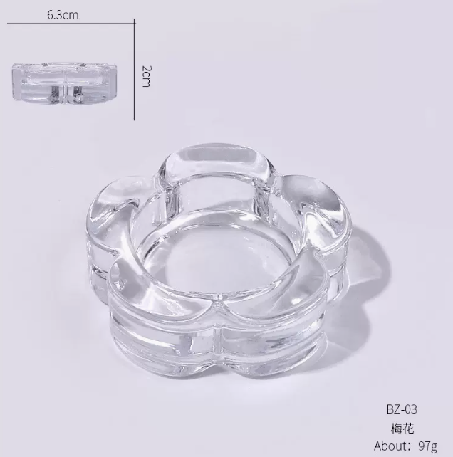 Hot Recommended Nail Art Crystal Cup Plum Blossom