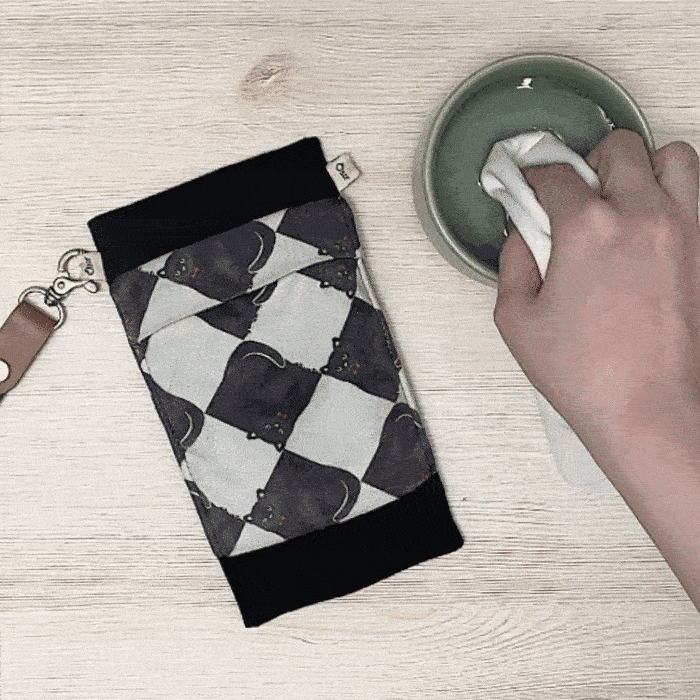 濕布摩擦不掉色