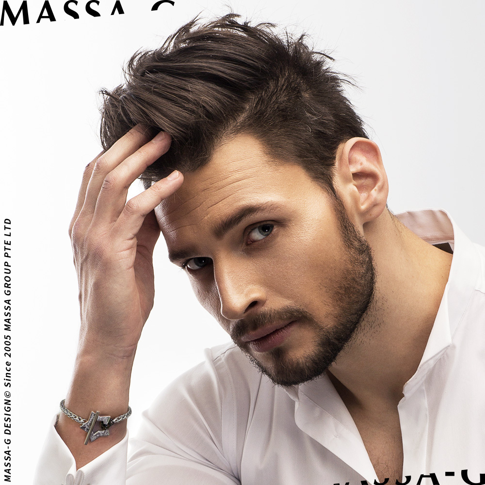 MASSA-G【星空物語】白鋼金屬鍺能量手環