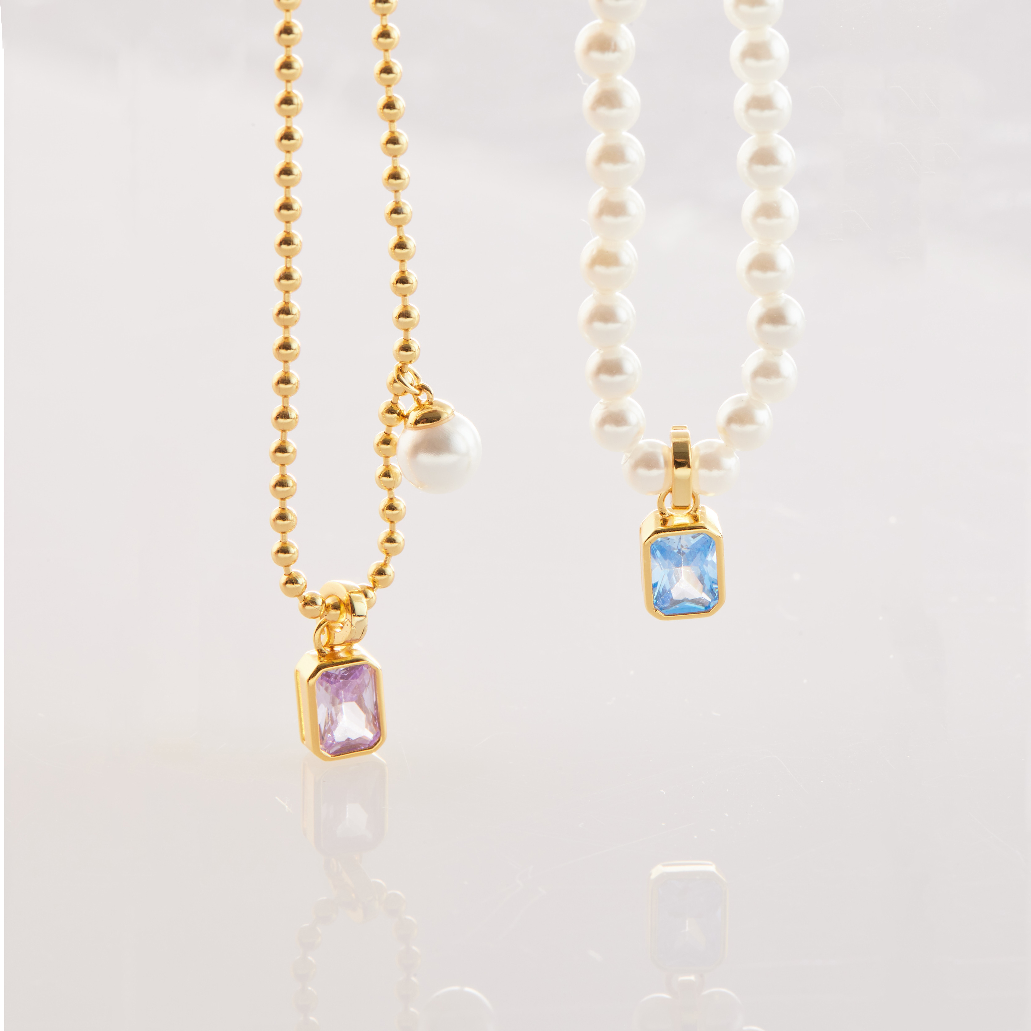 三週年日本輕奢訂製款鋯石項鍊