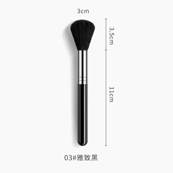 熱推美甲工具 粉塵刷 雅致黑